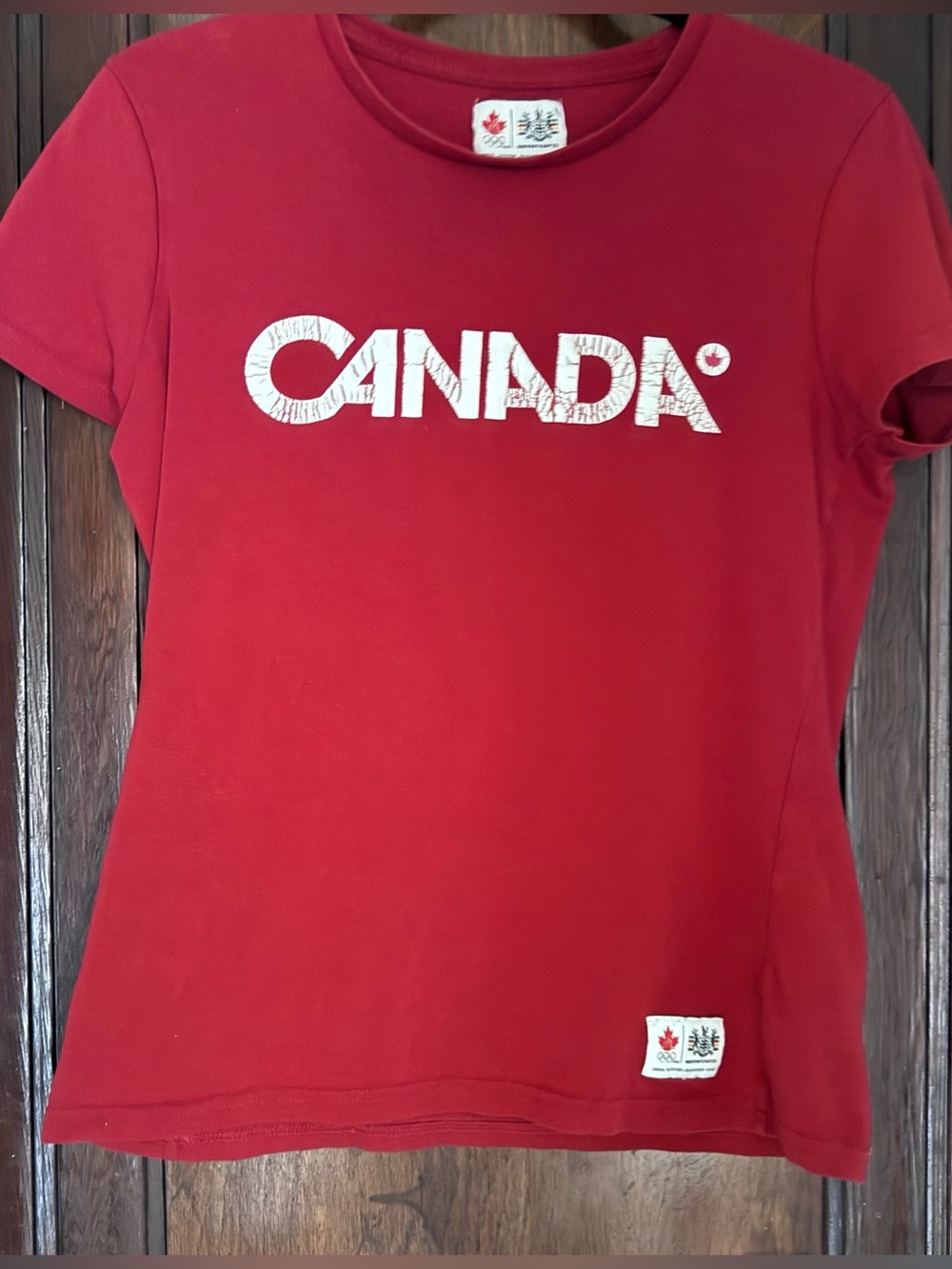 🍁 Team Canada x Hudson’s Bay Co. “CANADA” Tee — Vintage Olympic Graphic Tee 🇨🇦